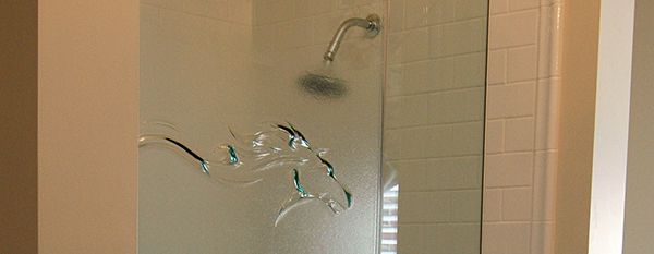 Etched Glass Shower Doors Sacramento